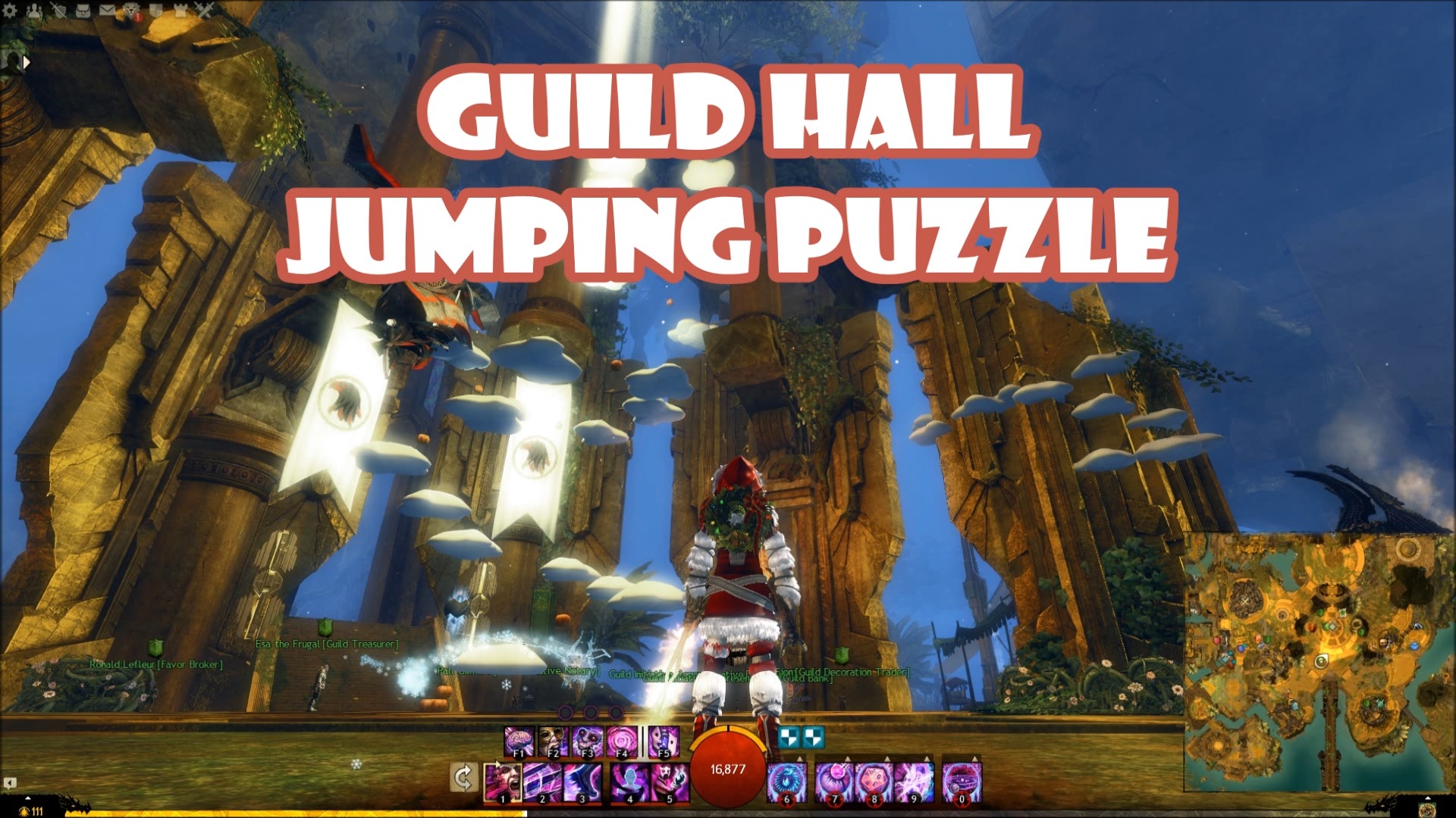 Guild Hall Jumping Puzzle