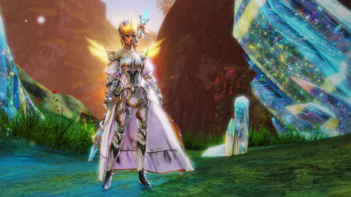 Glow Gracefully with the Herald of Aurene Appearance Package