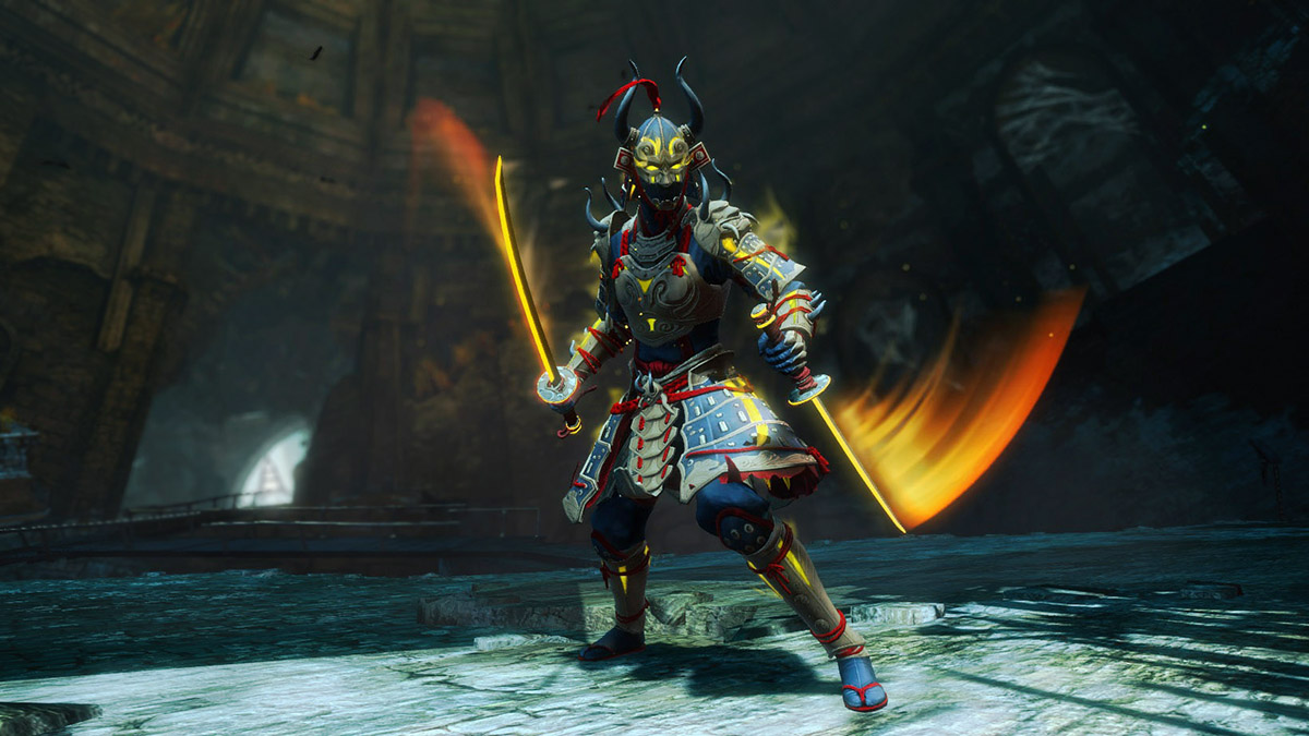 Defend and Duel with the Infused Samurai Package