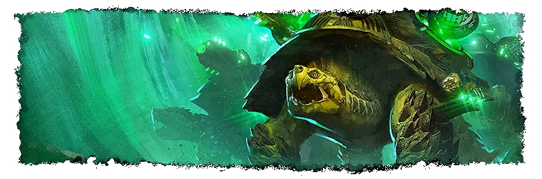 Get your new mount, the Siege Turtle!